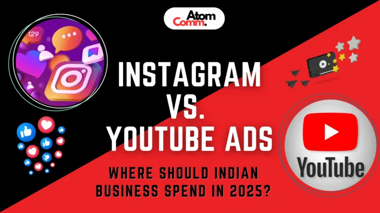 Indian SMBs comparing Instagram and YouTube ads for 2025 campaigns