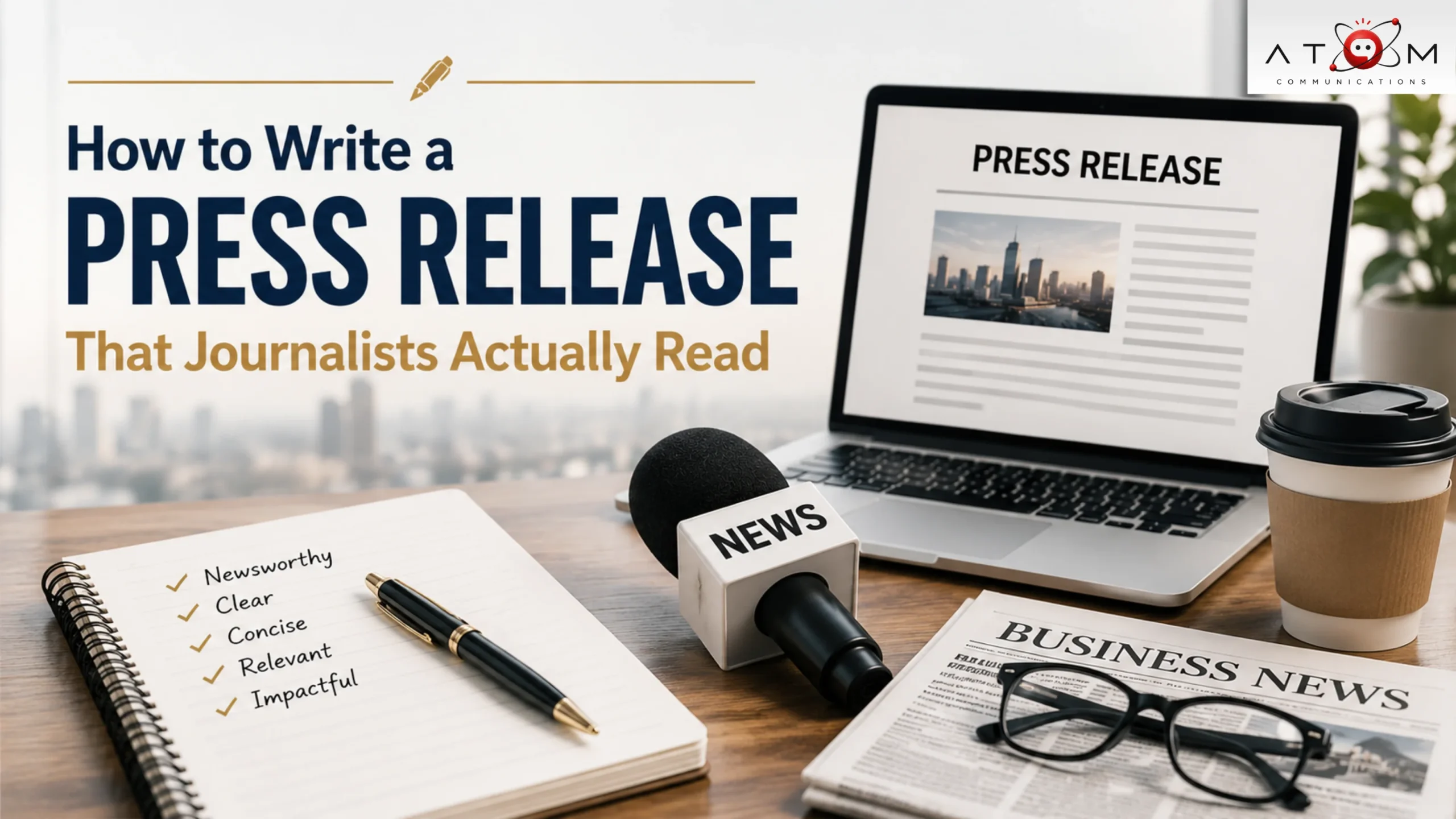 How to write a press release that journalists actually read